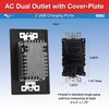 RV Designer S860, AC Dual Outlet with Cover & 2