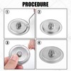 20 Pcs Silicone Gaskets with Circle Crochet for Keurig Stainless