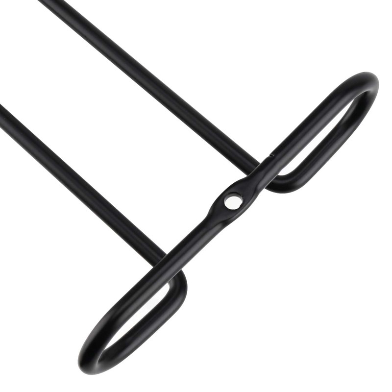 PINGEUI 8 Pack 10 Inch Under Cabinet Wine Glass Rack