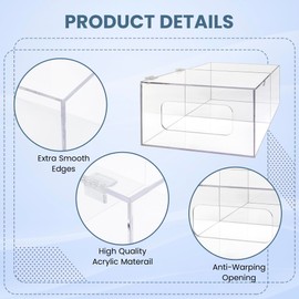 AKU INTL. 2 in 1 Acrylic Trash Bag Dispense and Storage Organizer, Multi-Compartment Holder for Garbage Bags and Cleaning Supplies Trash Bag Tissue Box Dispenser for Kitchen, Laundry Rooms, Bathrooms