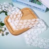 Cheriswelry 1 Yards White Flower Lace Trim Ribbon 2-3/8 inch