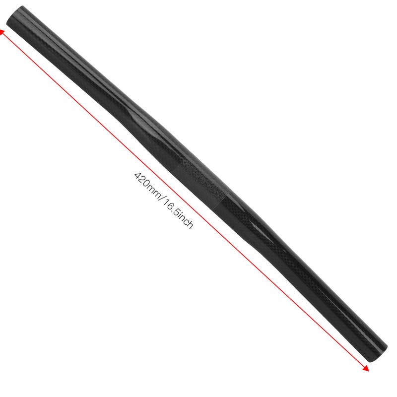 Carbon Fiber Handlebar for Children Ultralight Balance Car (Polish, 420*25,