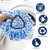 Spin Mop Head Refill for RinseClean 2-Tanks System, 6Pcs Rotating