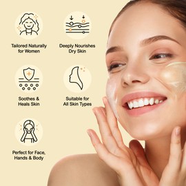 Vigority Beef Tallow and Honey Balm: Organic Grass Fed Whipped Beef Tallow for Skin - Beef Tallow Face Moisturizer Infused with Manuka Honey, Beeswax and Olive Oil - 2 oz, Unscented