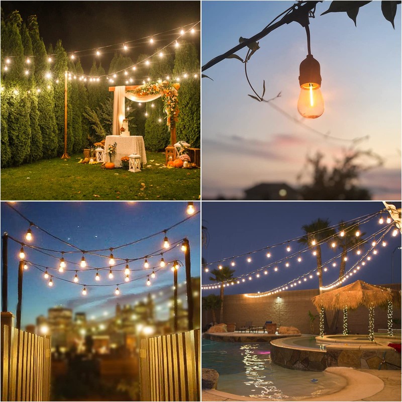 ZJOJO Solar String Lights Outdoor Waterproof 100FT,Solar Lights Outdoor with