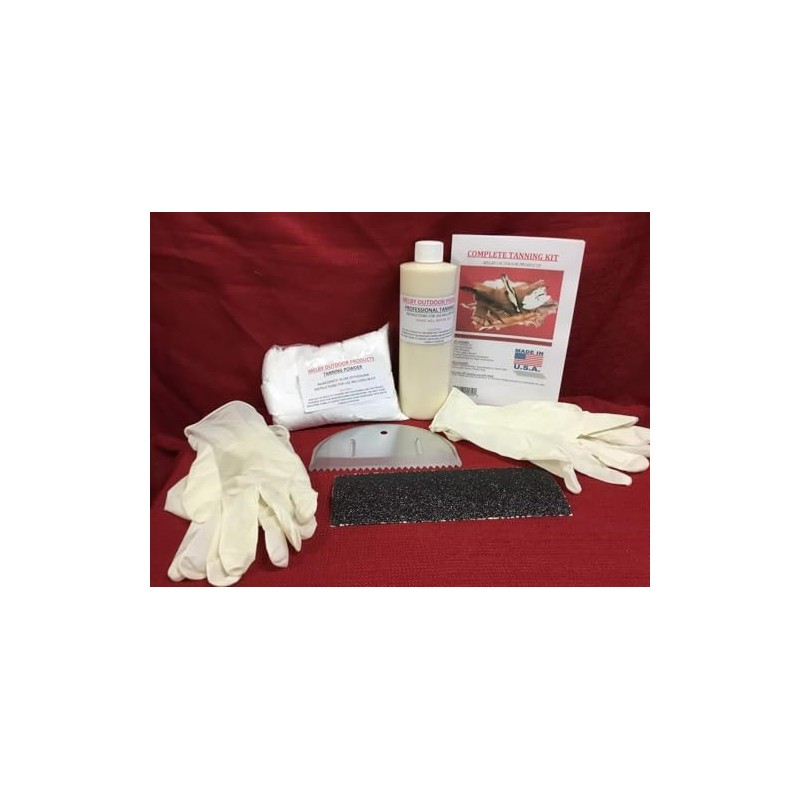 Melby Outdoor Complete Fur Tanning Kit Trapping Supplies Fur Handling