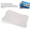 50 Sheets A4 Holographic Cold Laminate Sheet Self Adhesive Waterproof