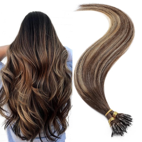 Nano Tip Pre Bonded Nano Ring Extensions 20inch 1g/s 50