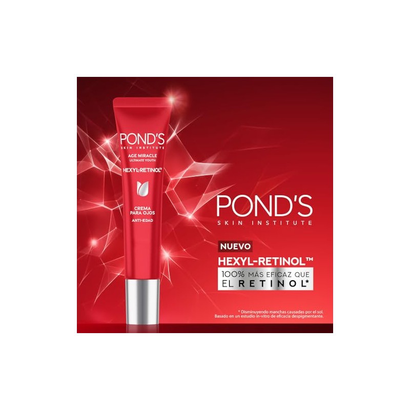 POND'S Crema Ojos Age Miracle Ultimate Youth Hexyl-Retinol 15 ml