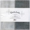 Nawrap Binchotan Charcoal Dishcloths, Set of 3, White, Lavender &