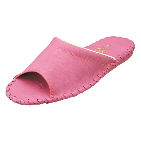 Pansy 9505 Slippers, Women's Indoor Shoes, Room Shoes, Fits Up to LL Sizes (M (9.1 - 9.3 inches (23.0 - 23.5 cm), Rose), rose