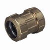 BEVO 0730036 Brass PE Pipe Coupling 25 mm