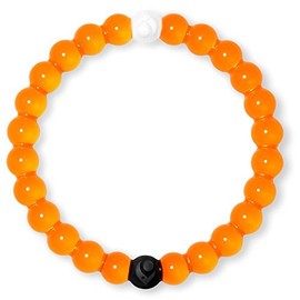Lokai Silicone Beaded Bracelet for Mental Health Awareness - Large, 7 Inch Circumference - Jewelry Fashion Bracelet Slides-On for Comfortable Fit for Men, Women & Kids