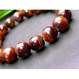 32363 10 mm Red Tiger Eye Red Tiger Eye Stone Bracelet Inner Diameter 18 cm South Africa Republic Domestic Natural Stone Power Stone