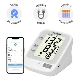 Tensiómetro Digital de Brazo Femmto KF-65X para 2 Usuarios                                                                                            