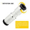Yoebor 3/8" OD Check Valve Push to Connect One Way