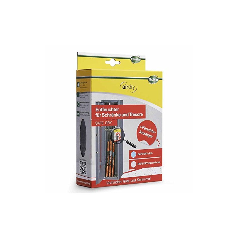 Thomar "Safe Dry" 608000 Dehumidifier for Safes and Cabinets