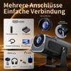 Projector 4K Projector Full HD 1080P Android Portable Projector, Mini