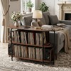 Faesun 43.3" Record Player Stand with Power Outlets, 3-Tier Vinyl