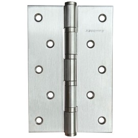 KSDCMRS Stainless Steel 6 inch Door Hinges,Heavy Duty Door Hinges Ball Bearing Hinge,6" (152.4mm) x 4" (101.6mm) Exterior Interior Door Hinge，Outer Door Hinge，Square Corners 2 Pack