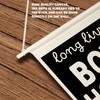 Qpenm Long Live Boyhood Wall Hanging Canvas Banner, Boys Room