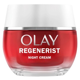 Olay Regenerist Crema De Noche, Fórmula Con Niacinamida (Vitamina B3) Y Péptidos, Hidrata Al Instante Y Durante 24H, Piel Más Firme En 14 Días, 50 ml