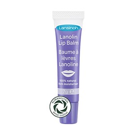 Lansinoh Lanolin Lip Balm - Soothes and Protects Dry & Cracked Lips - Actively Moisturises 7 g