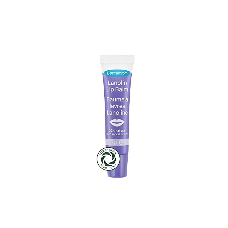 Lansinoh Lanolin Lip Balm - Soothes and Protects Dry &