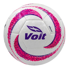 Voit Soccer Ball No. 5 Liga MX Apertura 2023, White/Pink: for Passionate Amateur Players, Built with Cutting-Edge Hybrid Tech Technology