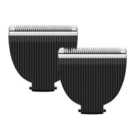 Paquete de 3 cuchillas de repuesto para recortadora Meridian, cuchillas de repuesto de cerámica higiénica compatibles con recortadora de cuerpo Meridian (ónix y salvia), color negro