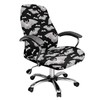 Fiqyvagox Bat Gray Black Comfy Computer Office Chair Cover Scratch