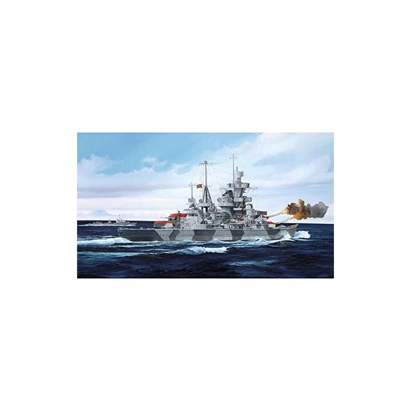 Trumpeter 05775 Modellbausatz German Cruiser Admiral Hipper 1940