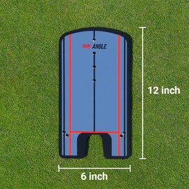 TourAngle | Putting Mirror for Proper Ball Alignment | Square Up Your Putter Face & Aim Correctly | Lower Scores with Instant Feedback | Right & Left Handers