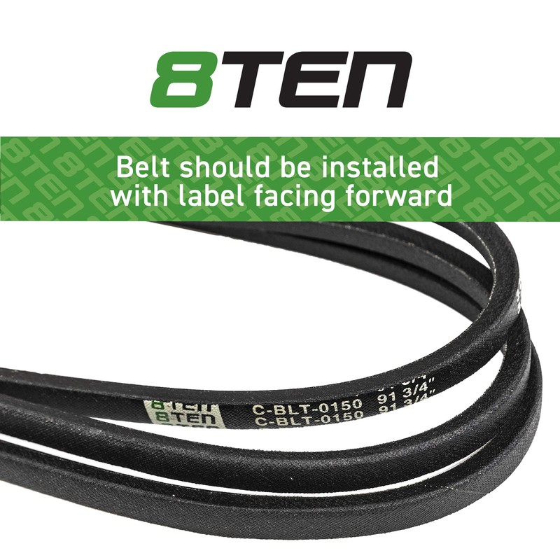 8TEN Transmission Drive Belt for John Deere LA100 LA105 D100