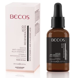 Becos Acid Regeneration - Anti-Oxidation Drops with Vitamin C 30 ml - Antioxidant Effect, Intensively Regenerates and Renews Tissues, Prevents and Prevents the Occurrence of Anesthetics