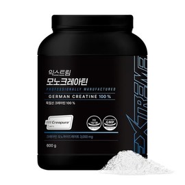 Extreme Purity 100% Monocreatine 600g X 1 bottle (200-day supply) (N4) / 익스트림 순도100% 모노크레아틴 600g X 1통 (200일분) (N4)