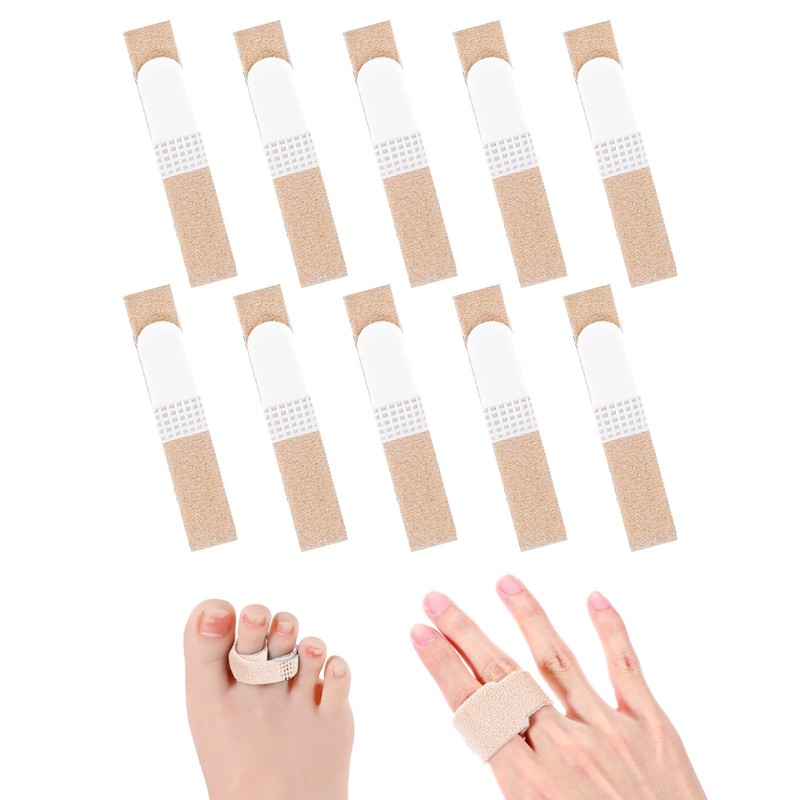 Wanmu Buddy Tape Finger Straps, 10 Pcs Finger Buddy Wraps