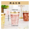 50pcs Plastic Cups 300ML Western Food 10oz Clear Plastic Disposable