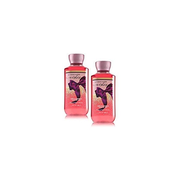 Bath and Body Works 2 Pack A Thousand Wishes Shower Gel 10 Oz.