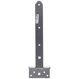 Gah-Alberts 326142 Strap Hinge Rust-Proof Stainless Steel Plate 300 x 33 mm Hinge 100 x 50 mm Thickness 2.5 mm