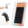 ANNAFRIS Easy Fan Individual Eyelash Extension, Self-Fanning 0.07 D Curl,
