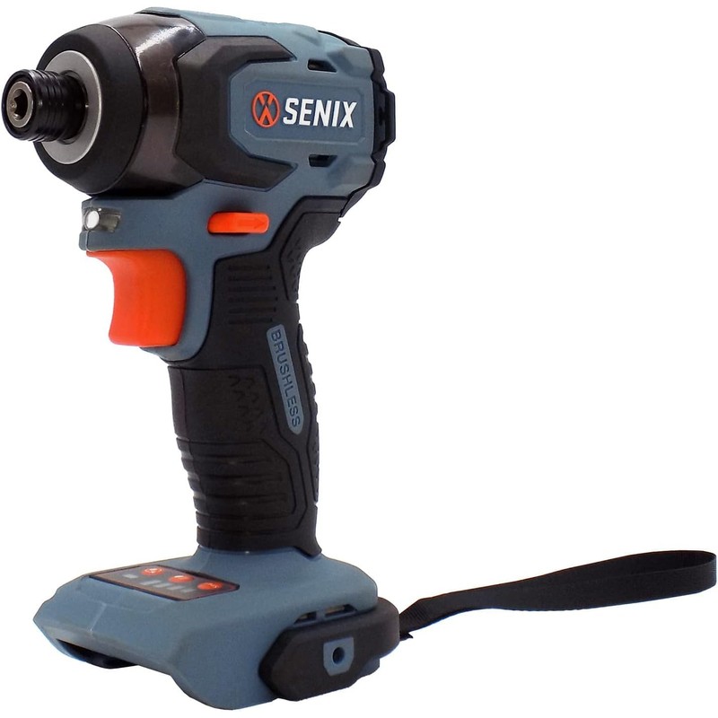 SENIX X2 20 Volt Max* 1/4-Inch Cordless Impact Driver, 4-Speed
