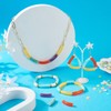 Craftdady 960+ Clay Beads Bracelet Making Kit, Chunky Acrylic Tube
