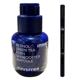 Innisfree Retinol PDRN Ampoule 40ml + (Eyebrow dark brown added) / 이니스프리 레티놀 PDRN 앰플 40ml + (아이브로우 흑갈색 추가)