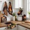 Culudea Wine Grapes Kitchen Decor Set, Wine Kitchen Towels, 8