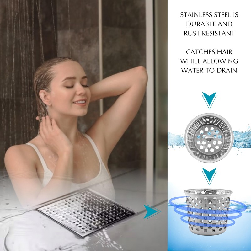 Shower Drain Strainer for Oatey Designline Shower Drain, Linear and