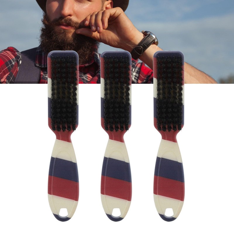 3 Piezas Cepillo para Desvanecimiento de Peluquero, Cepillo Suave para