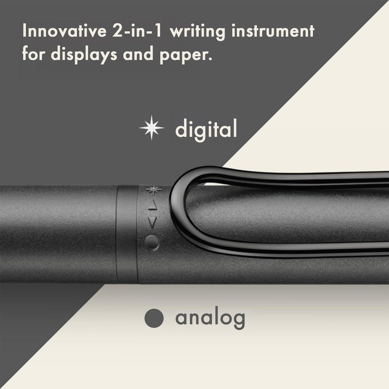 LAMY safari twin pen EMR all black (PC/EL tip) -