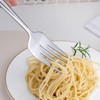 GoGeiLi Stainless Steel Serving Spoon and Serving Fork Set, Include