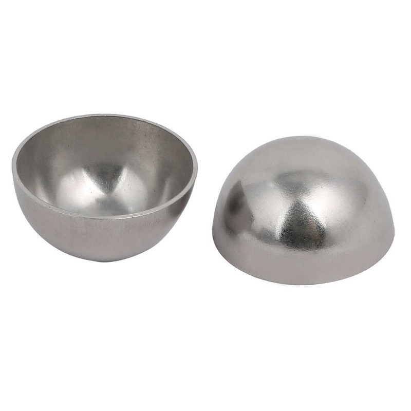 uxcell 32mm OD 1mm Thickness 304 Stainless Steel Hollow Half